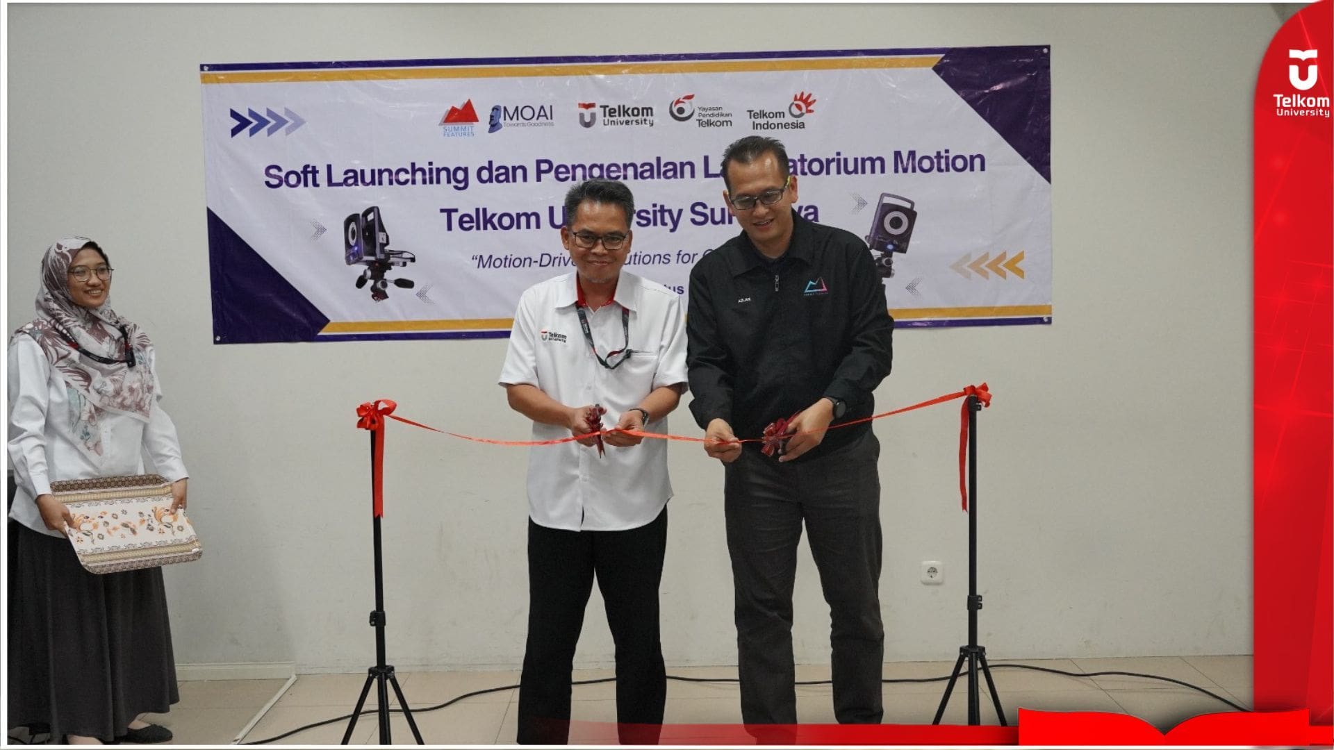 Soft Launching dan Pengenalan Laboratorium Motion di Telkom…